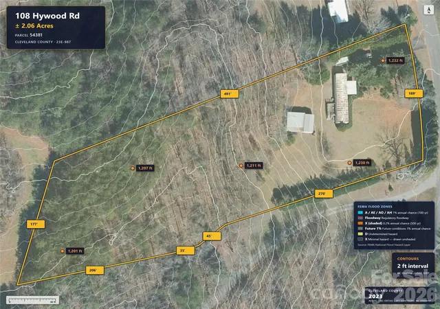 Photo 2 of Land for sale at 108 Hywood Rd, Casar, NC 28020 | MLS# 4427971 | Listing updated on 2026-09-29