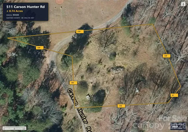 Land for sale at 511 Carson Hunter Rd, Bessemer City, NC 28016 | MLS# 4427995