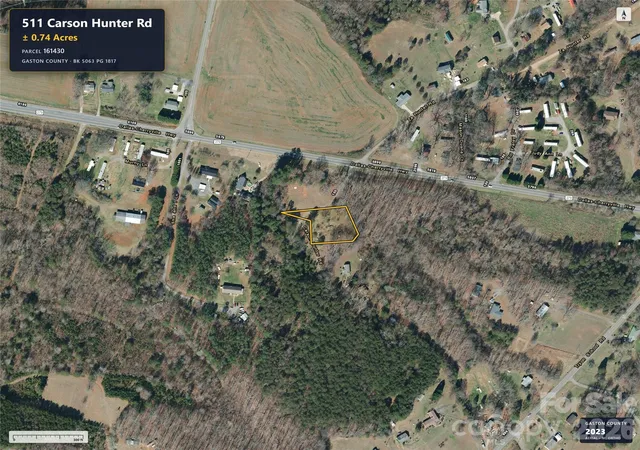 Photo 3 of Land for sale at 511 Carson Hunter Rd, Bessemer City, NC 28016 | MLS# 4427995 | Listing updated on 2026-10-03