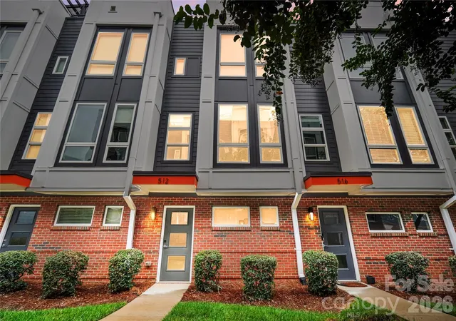 Townhouse for sale at 512 Sedgefield Park Dr, Charlotte, NC 28203 | MLS# 4428472