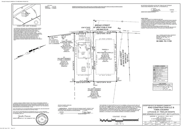 Photo 2 of Land for sale at 0 Broad St, Salisbury, NC 28144 | MLS# 4428591 | Listing updated on 2026-09-25