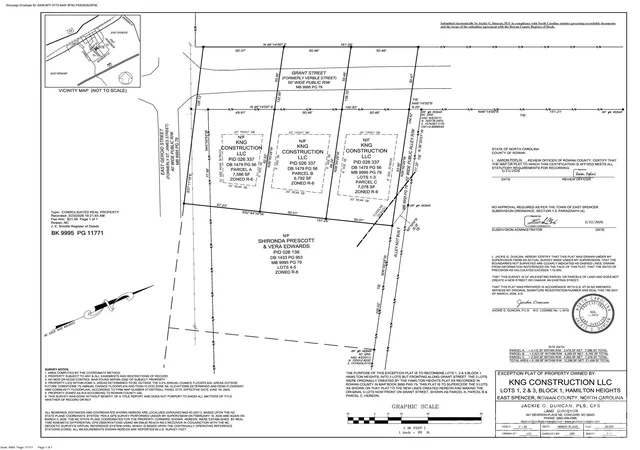 Photo 2 of Land for sale at 0 Grant St, Salisbury, NC 28144 | MLS# 4428649 | Listing updated on 2026-09-26