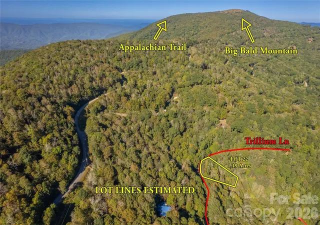 Photo 2 of Land for sale at 22 Trillium Ln #22, Mars Hill, NC 28754 | MLS# 4428997 | Listing updated on 2026-10-05