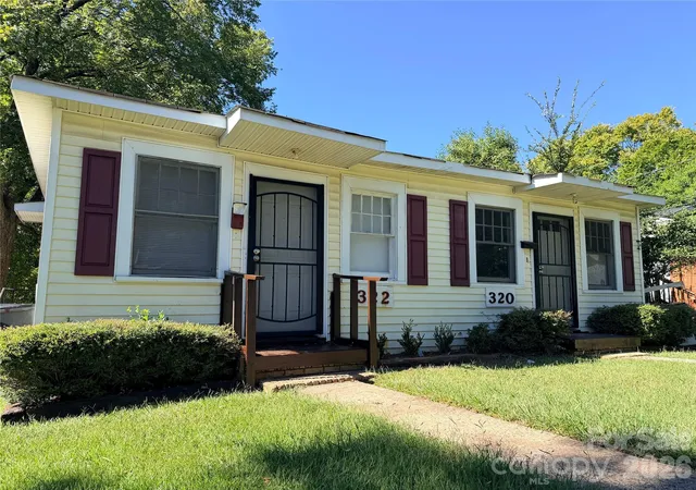 Photo 1 of Multi family home for sale at 320 Harrison St, Charlotte, NC 28208 | MLS# 4429100 | Listing updated on 2026-10-05
