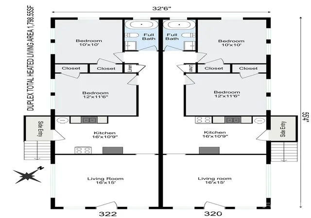 Photo 2 of Multi family home for sale at 320 Harrison St, Charlotte, NC 28208 | MLS# 4429100 | Listing updated on 2026-10-28
