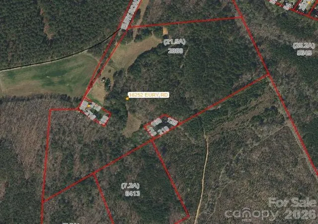 Photo 4 of Land for sale at 16252 Eury Rd, Norwood, NC 28128 | MLS# 4429258 | Listing updated on 2026-10-05