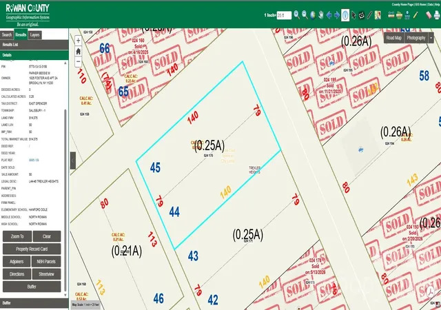 Photo 1 of Land for sale at 404 E Broad St, Salisbury, NC 28144 | MLS# 4429312 | Listing updated on 2026-09-28