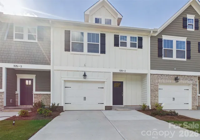 Photo 1 of Townhouse for sale at 105 Dilling St N #02, Kings Mountain, NC 28086 | MLS# 4429521 | Listing updated on 2026-10-05