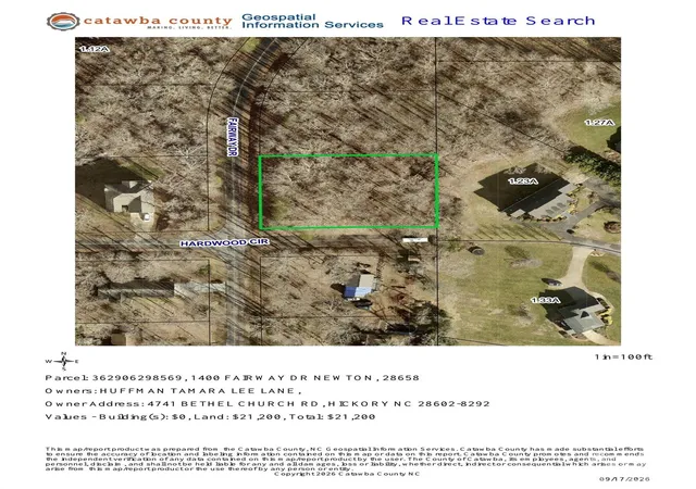 Photo 1 of Land for sale at 1400 Fairway Dr, Newton, NC 28658 | MLS# 4429621 | Listing updated on 2026-09-30