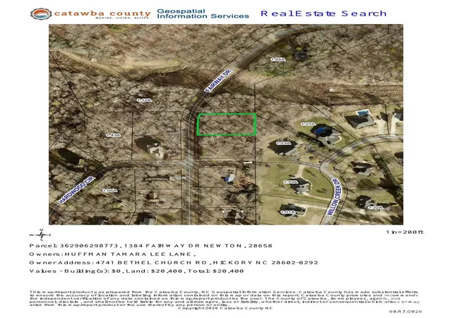 Photo 1 of Land for sale at 1384 Fairway Dr, Newton, NC 28658 | MLS# 4429638 | Listing updated on 2026-09-30