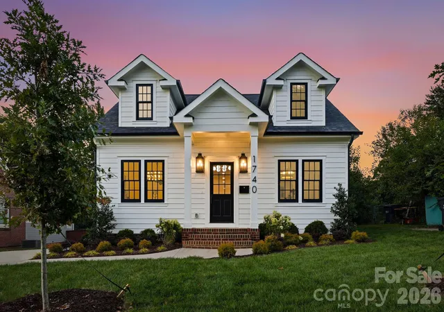 Photo 1 of Single family home for sale at 1740 Merriman Ave, Charlotte, NC 28203 | MLS# 4430003 | Listing updated on 2026-10-09