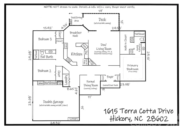 Photo 2 of Single family home for sale at 1615 Terra Cotta Dr, Hickory, NC 28602 | MLS# 4430081 | Listing updated on 2026-10-03