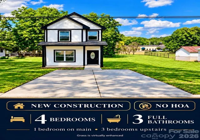 Photo 2 of Single family home for sale at 1222 Wood St, Albemarle, NC 28001 | MLS# 4431246 | Listing updated on 2026-10-31