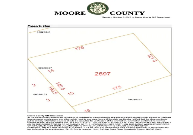 Photo 3 of Land for sale at 0 Wayne St, Pinehurst, NC 28374 | MLS# 4431977 | Listing updated on 2026-10-06