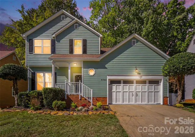 Photo 1 of Single family home for sale at 9732 Whitewood Trl, Charlotte, NC 28269 | MLS# 4432809 | Listing updated on 2026-10-24