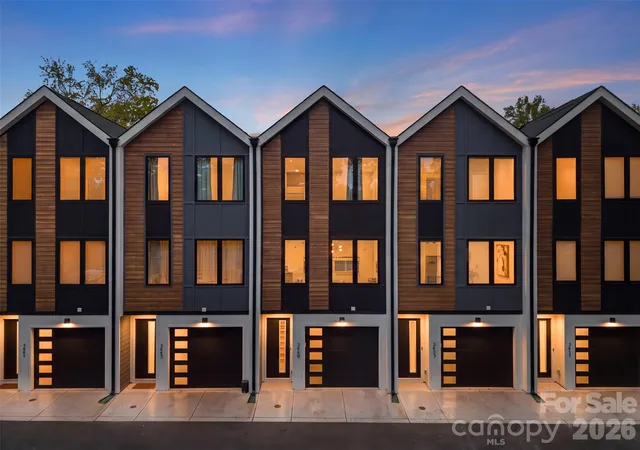 Photo 1 of Townhouse for sale at 3449 Byrnes St, Charlotte, NC 28205 | MLS# 4433604 | Listing updated on 2026-10-16