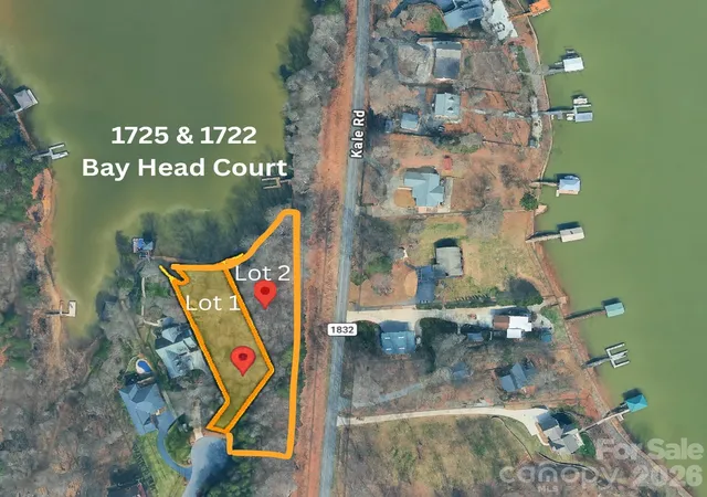 Photo 1 of Land for sale at 1725, 1722 Bay Head Ct, Catawba, NC 28609 | MLS# 4433662 | Listing updated on 2026-10-12