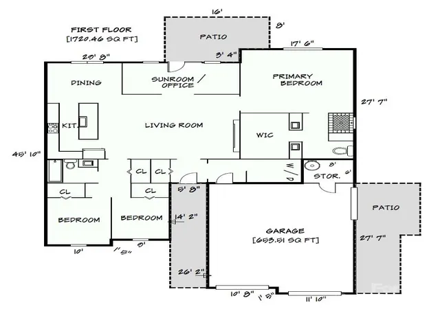 Photo 2 of Sale Pending at 3327 48th Avenue NE, Hickory, NC 28601 | MLS# 4434871 | Listing updated on 2026-10-28