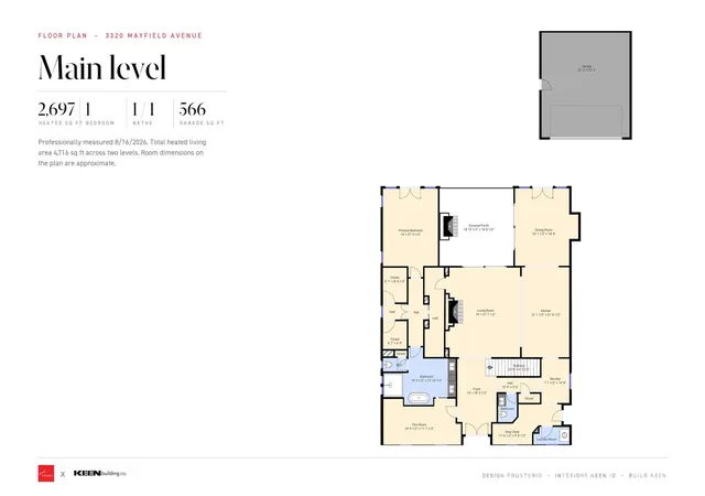 Photo 3 of Single family home for sale at 3320 Mayfield Ave, Charlotte, NC 28209 | MLS# 4435763 | Listing updated on 2026-10-23