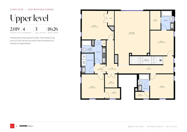 Photo 4 of Single family home for sale at 3320 Mayfield Ave, Charlotte, NC 28209 | MLS# 4435763 | Listing updated on 2026-10-23