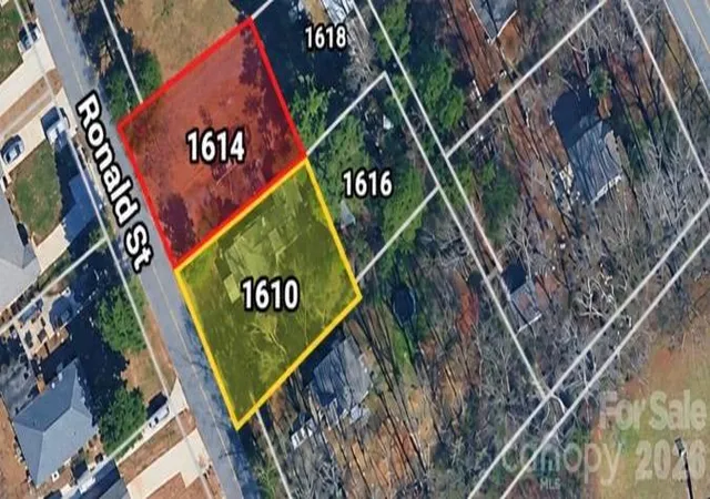 Photo 1 of Land for sale at 1610 & 1612 Ronald St, Charlotte, NC 28216 | MLS# 4435789 | Listing updated on 2026-10-19