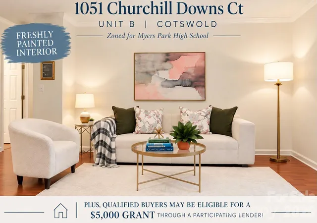 Listing Photo 1 - Condo for sale in building located at 1051 Churchill Downs Ct, Charlotte, NC 28211 - Unit #B