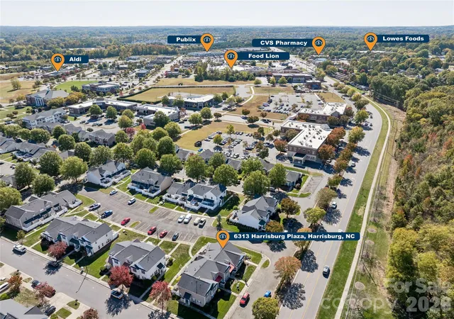 Photo 2 of Townhouse for sale at 6313 Harrisburg Plz, Harrisburg, NC 28075 | MLS# 4437802 | Listing updated on 2026-10-27