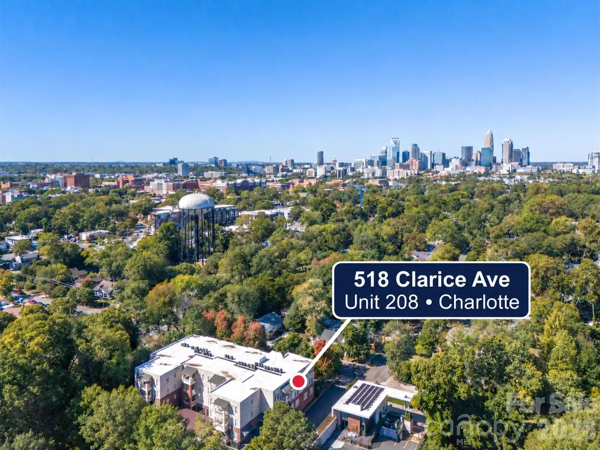 Listing Photo 1 - Condo for sale in 518 Clarice Ave located at 518 Clarice Ave, Charlotte, NC 28204 - Unit #208