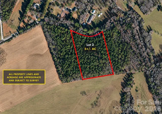 Photo 1 of Land for sale at 5 +/ Ac Bookout Rd, Rock Hill, SC 29730 | MLS# 4438448 | Listing updated on 2026-10-27