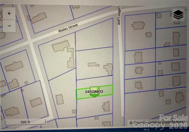 Photo 3 of Land for sale at 1519 Lisbon Ln, Charlotte, NC 28269 | MLS# 4438872 | Listing updated on 2026-10-31