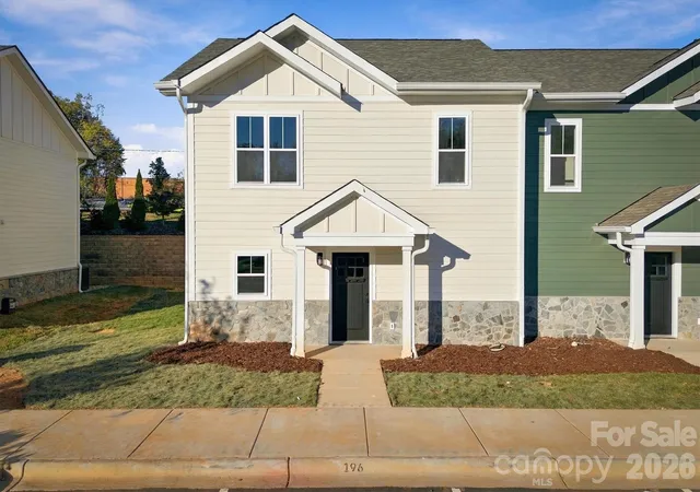Photo 1 of Townhouse for sale at 196 Beacon Ave, Morganton, NC 28655 | MLS# 4439170 | Listing updated on 2026-10-29