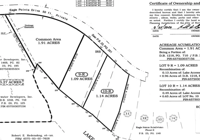 Homes for sale in Norwood, NC | Lot 9R Eagle Pointe Dr, Norwood, NC 28128 | MLS# 3670676