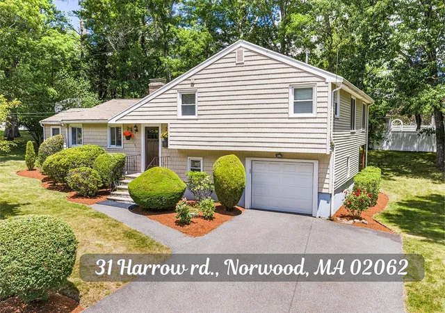 Homes for sale in Norwood, MA | 31 Harrow Rd, Norwood, MA 02062 | MLS# 73536995