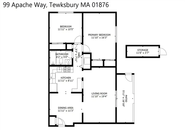 35th image of 99 Apache Way #99, Tewksbury, MA 01876 | MLS# 73549698