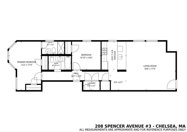 Homes for sale in Chelsea, MA | 208 Spencer Avenue #3, Chelsea, MA 02150 | MLS# 73530211