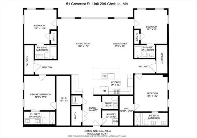 Homes for sale in Chelsea, MA | 51 Crescent Ave #204, Chelsea, MA 02150 | MLS# 73528548