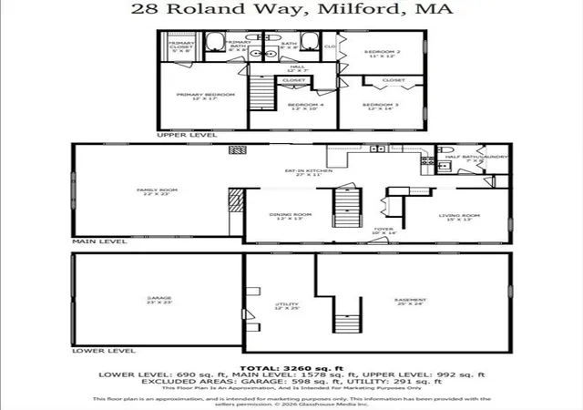 25th image of 28 Roland Way, Milford, MA 01757 | MLS# 73566490