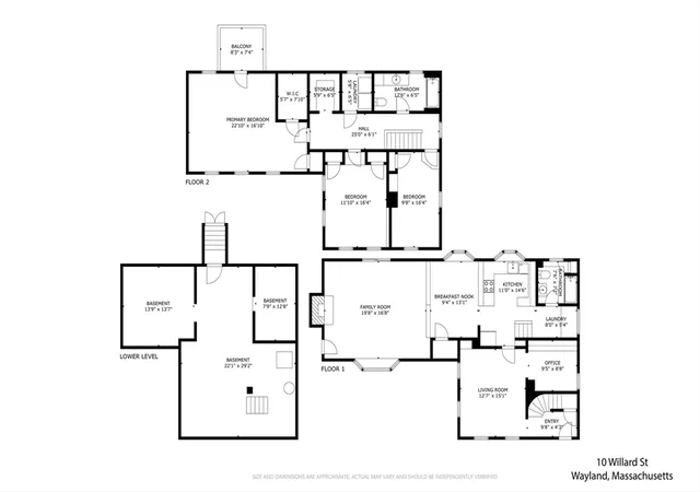 35th image of 10 Willard St, Wayland, MA 01778 | MLS# 73554382