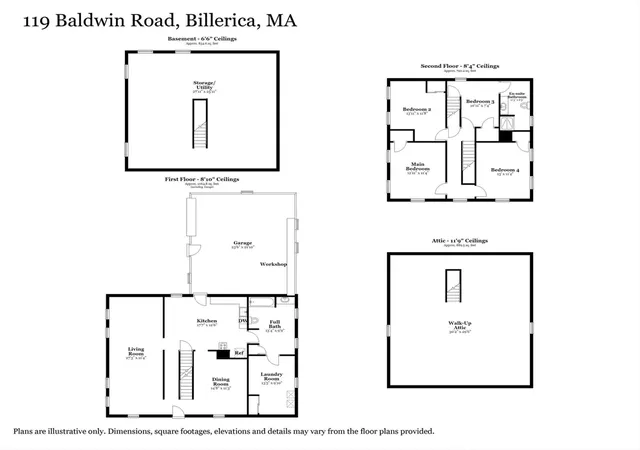 40th image of 119 Baldwin Rd, Billerica, MA 01821 | MLS# 73546628