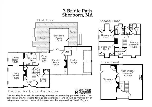 42nd image of 3 Bridle Path, Sherborn, MA 01770 | MLS# 73508240