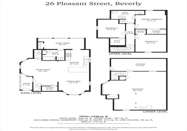 Homes for sale in Beverly, MA | 26 Pleasant St, Beverly, MA 01915 | MLS# 73537967