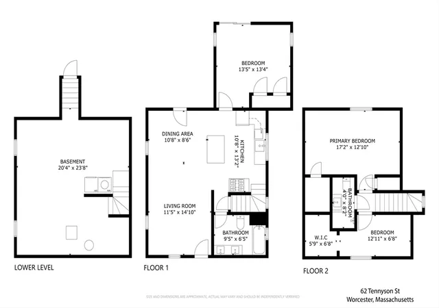 25th image of 62 Tennyson Street, Worcester, MA 01610 | MLS# 73561141