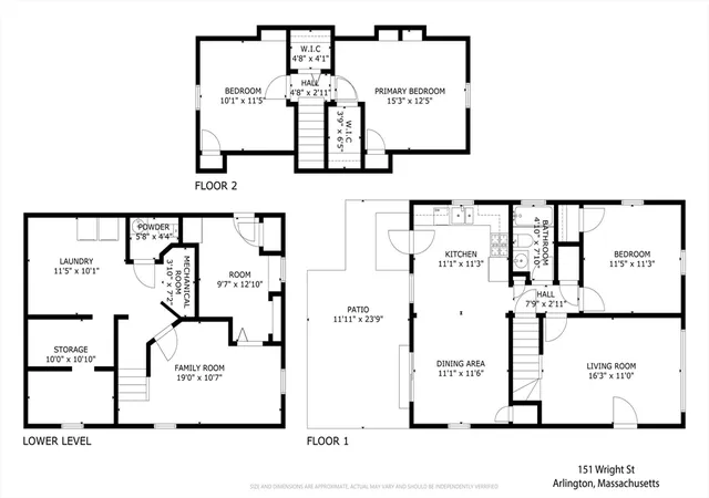 30th image of 151 Wright Street, Arlington, MA 02474 | MLS# 73552680