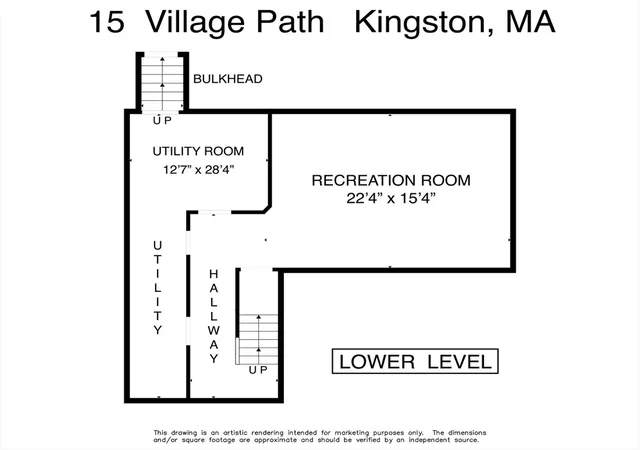 42nd image of 15 Village Path, Kingston, MA 02364 | MLS# 73538144