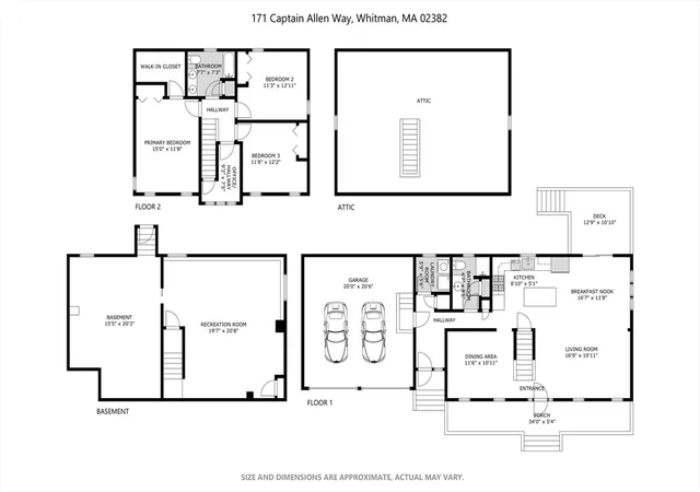 42nd image of 171 Captain Allen Way, Whitman, MA 02382 | MLS# 73546750
