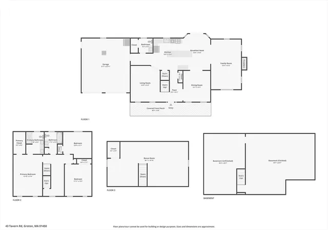 40th image of 43 Tavern Rd, Groton, MA 01450 | MLS# 73556426