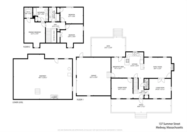 40th image of 137 Summer Street, Medway, MA 02053 | MLS# 73529231