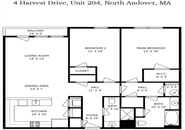 39th image of 4 Harvest Dr #204, North Andover, MA 01845 | MLS# 73559308