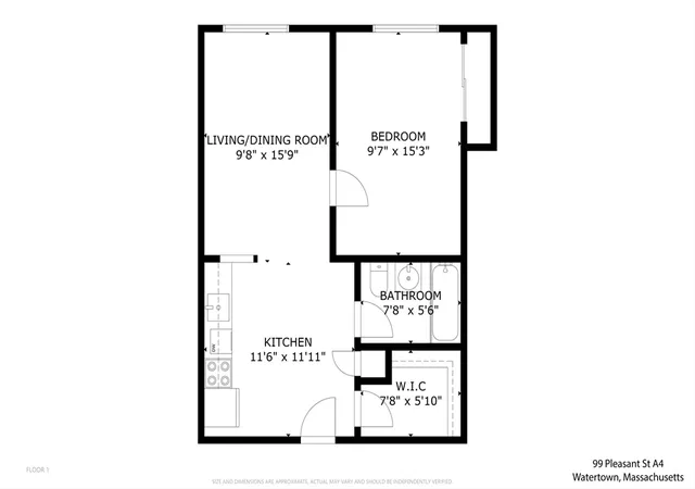 8th image of 99 Pleasant St #A4, Watertown, MA 02472 | MLS# 73513432