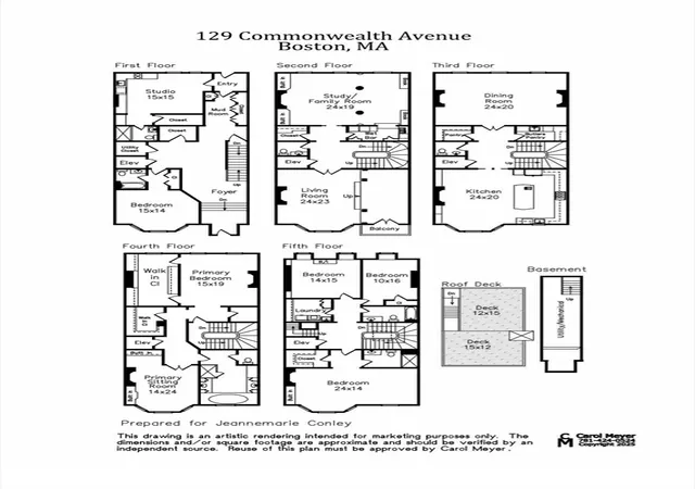 42nd image of 129 Commonwealth Avenue, Boston, MA 02116 | MLS# 73527728